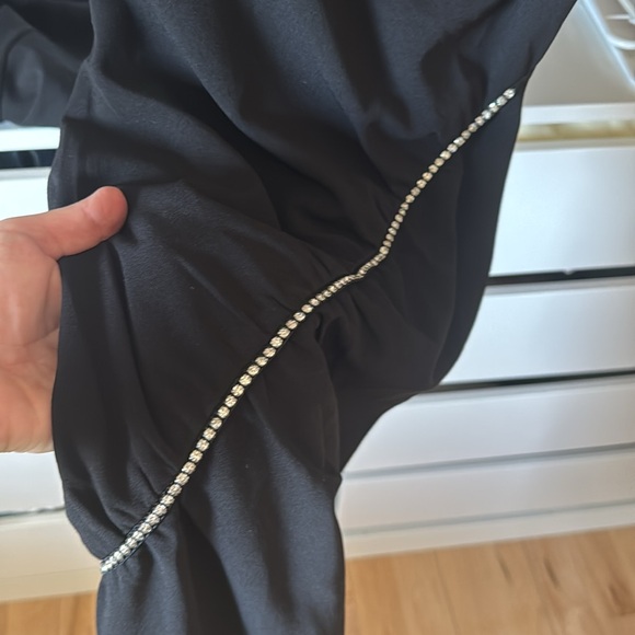 Windsor Chic Sparkle Asymmetrical Midi Dress - Picture 4 of 8